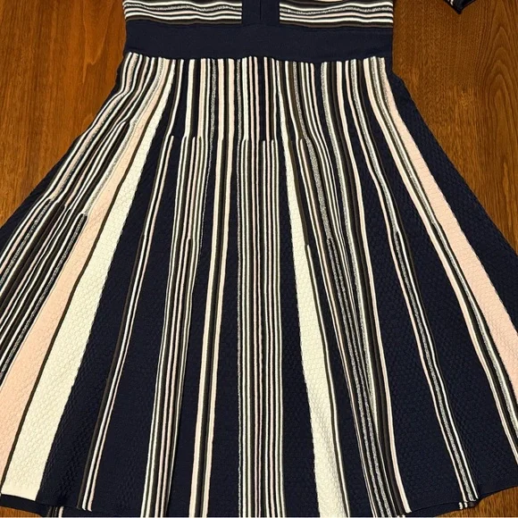 Ted Baker London Striped Dress Skater Dress - Picture 6 of 10